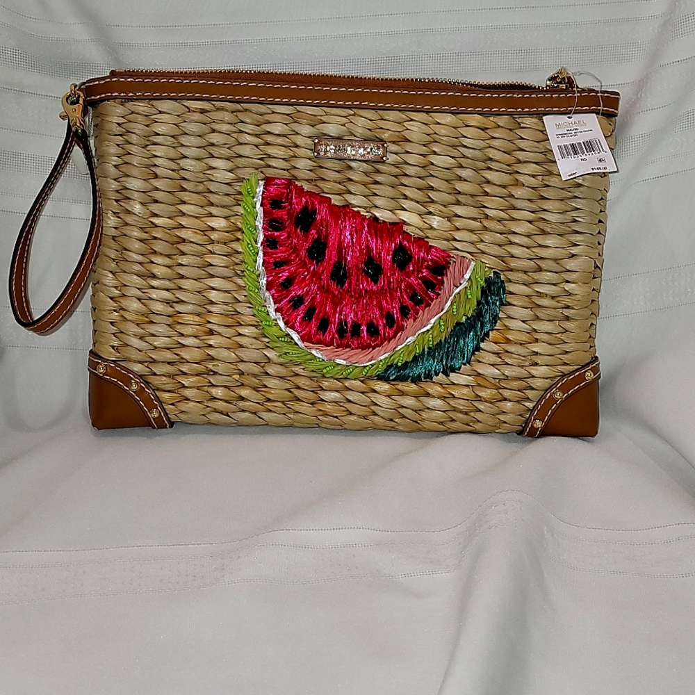 Michael Kors Malibu Zip Clutch